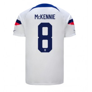 Lacne Muži Futbalové dres Spojené štáty Weston McKennie #8 MS 2022 Krátky Rukáv - Domáci